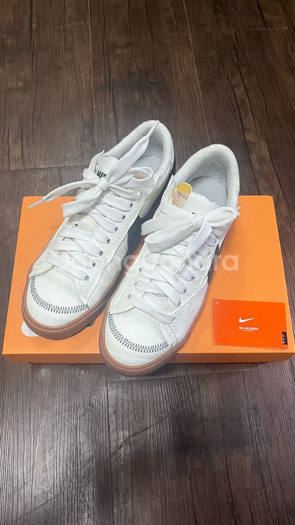 [260] 나이키 블레이저 로우 77 점보 그린--0