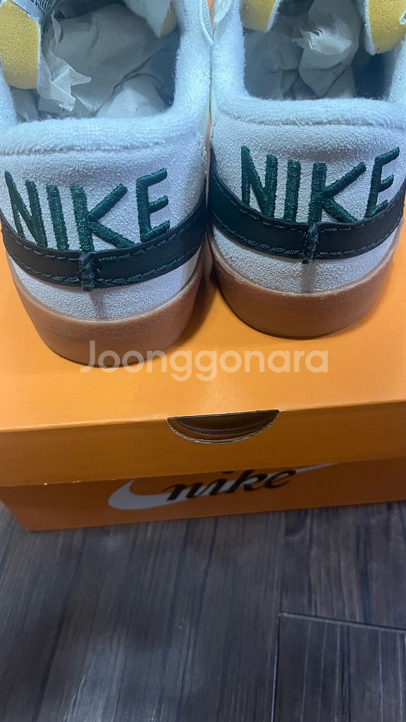 [260] 나이키 블레이저 로우 77 점보 그린--3