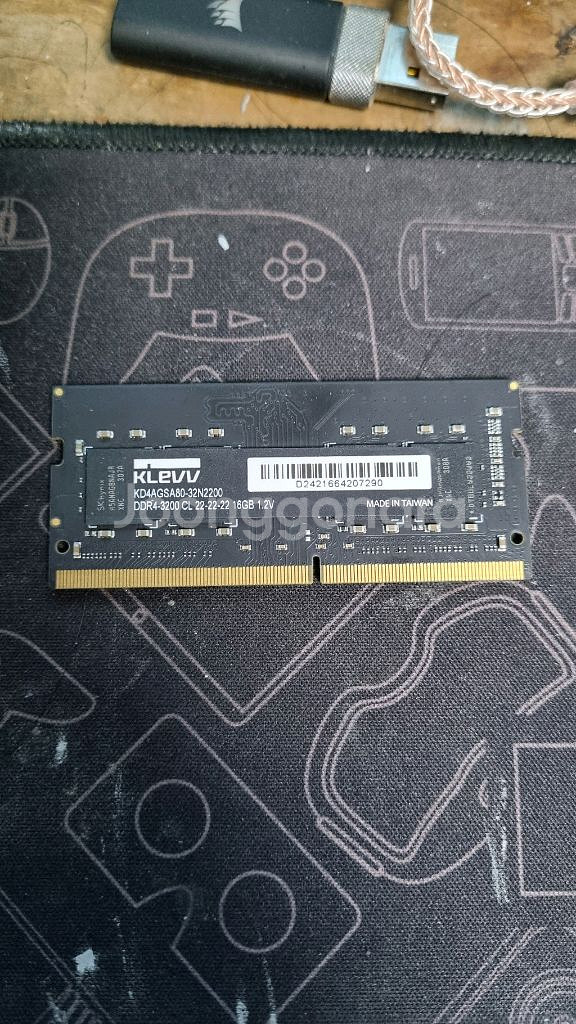 노트북 KLEVV DDR4 16GB 3200MHz 램--0