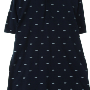 (L-XL) 브랜드빈티지 반팔 카라 티셔츠 자라 패턴