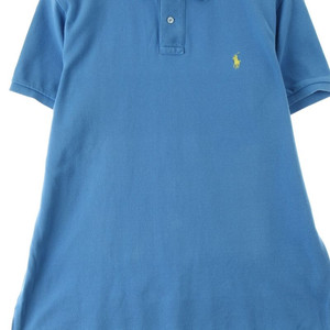 (L-XL) 폴로 랄프로렌 반팔 카라 티셔츠 연블루