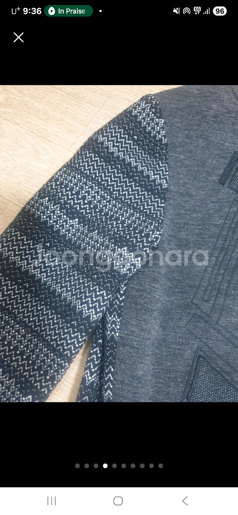 베네통 니트 자켓--3