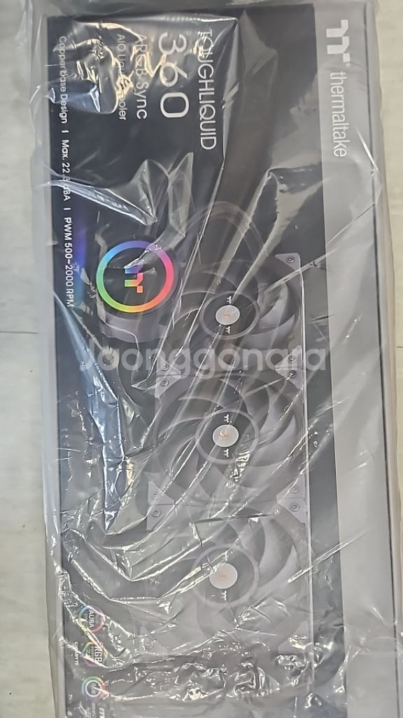 써멀테이크 toughliquid 360 argb 미개봉--0