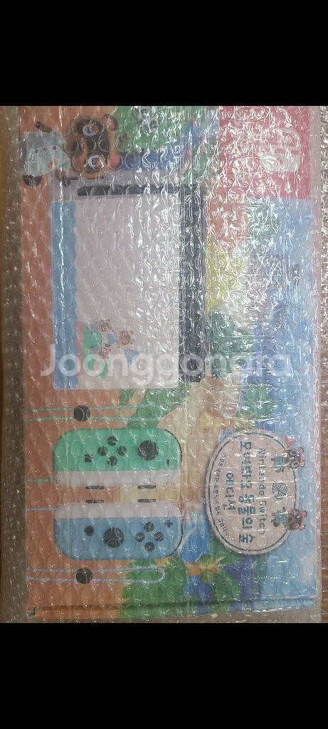 새상품급)닌텐도 스위치 동물의숲 에디션 풀박스--0