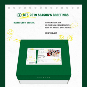 방탄소년단 2019 시즌그리팅