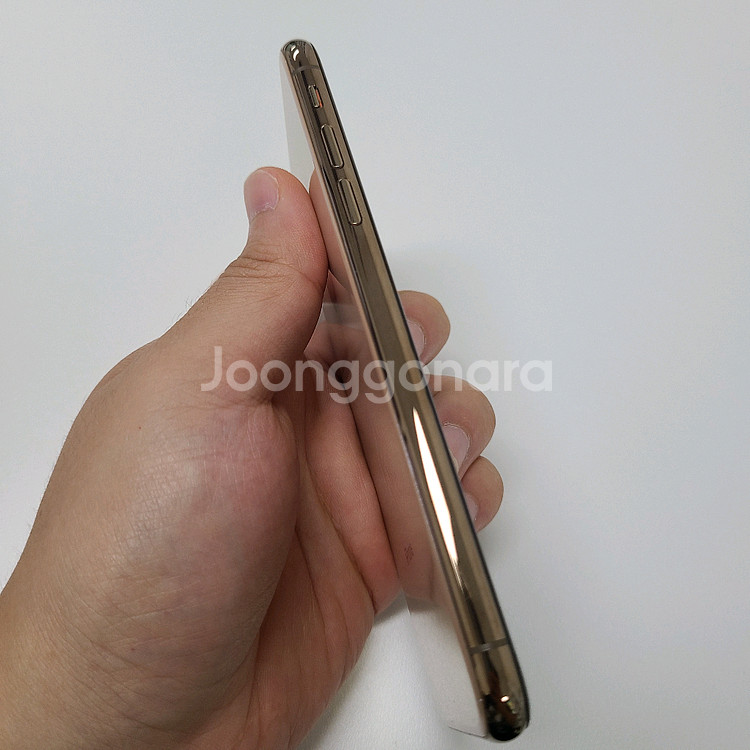 배터리 100% 아이폰 XS 512기가 골드 팝니다!--2