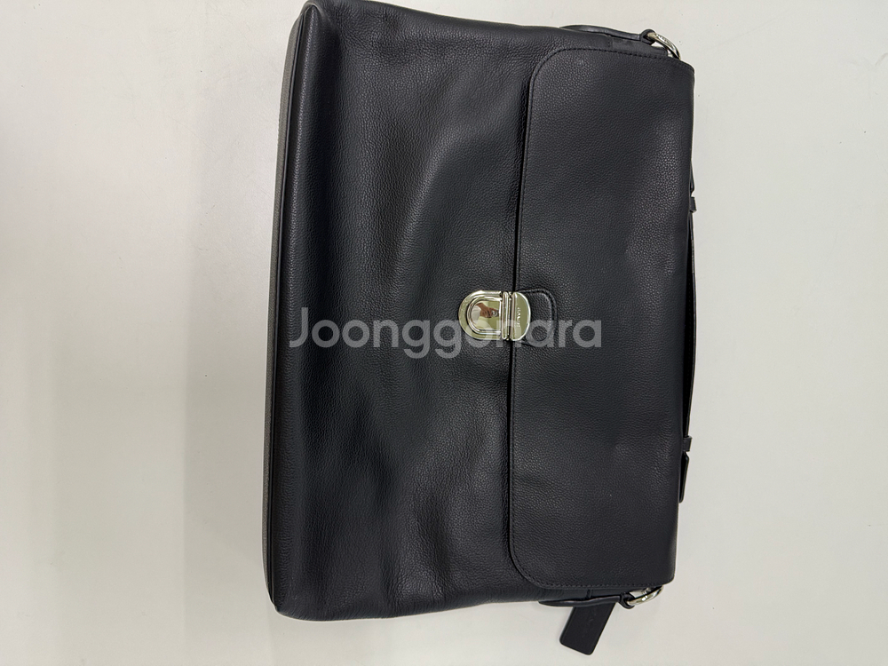 새제품 코치 COACH 블랙 가죽 서류 가방--0