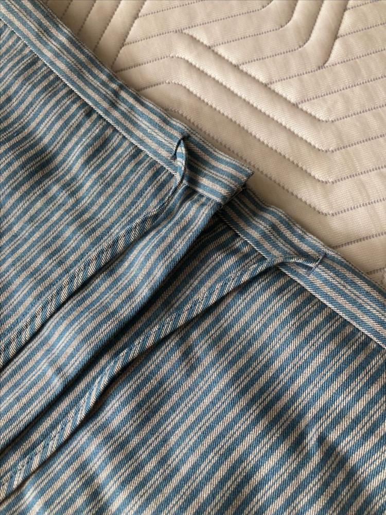 moondal 문달 스트링 스커트 빈티지블루--6