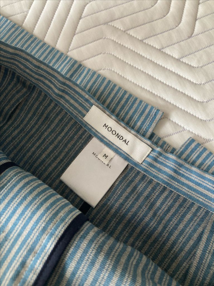 moondal 문달 스트링 스커트 빈티지블루--5