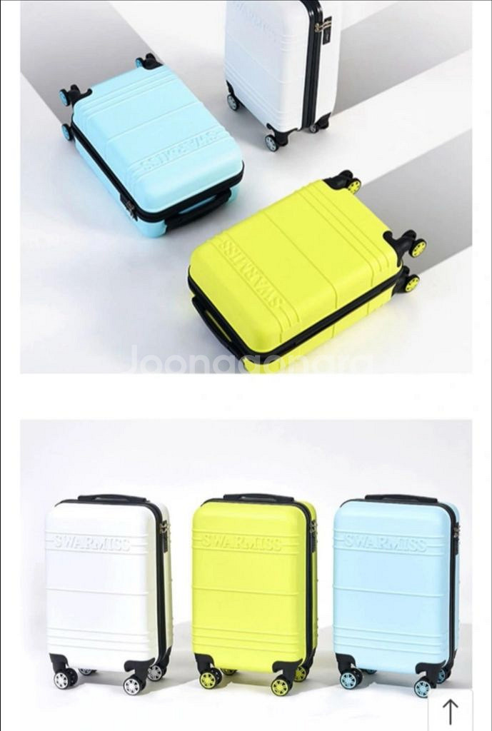 스와르미스 기내용 20인치캐리어 미개봉 처분 컬러3개--4