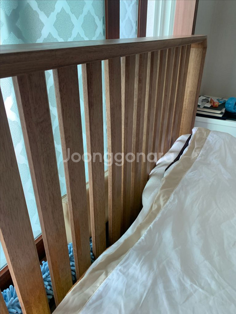 엔투X 레인 짜맞춤 원목 평상형 침대 프레임--3