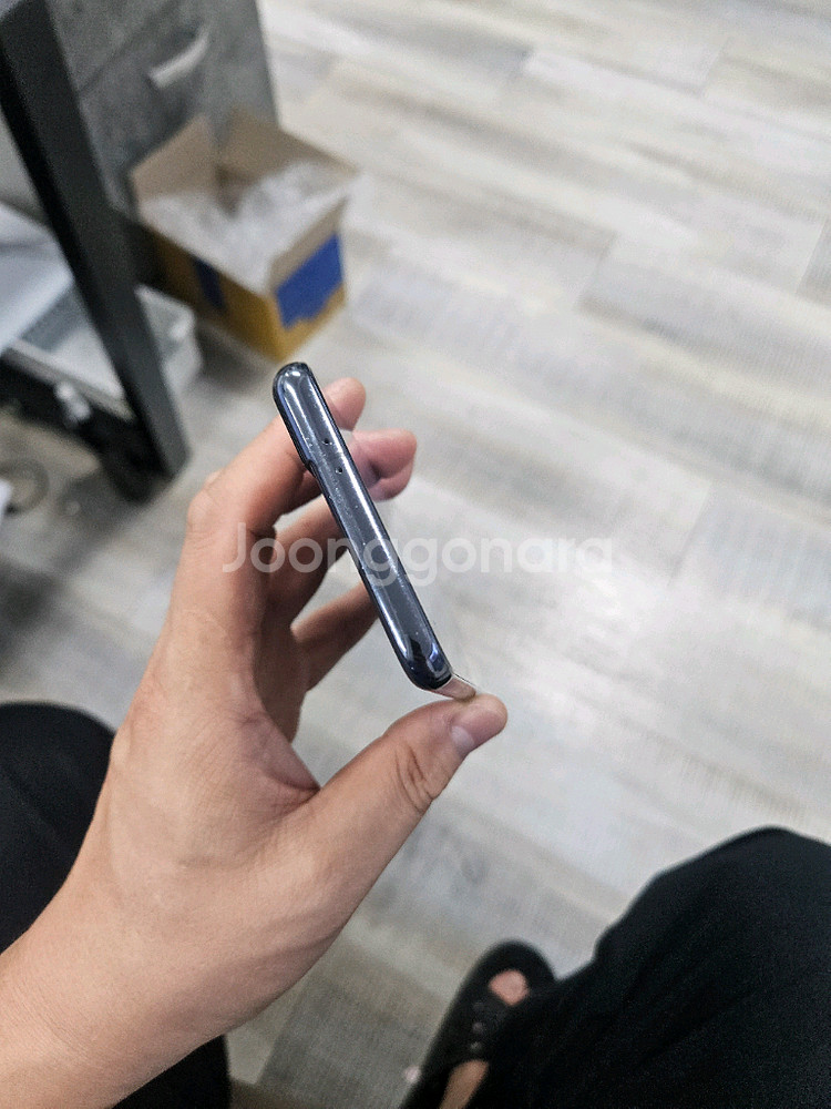 갤럭시s21블랙 판매 공기계 무잔상--3