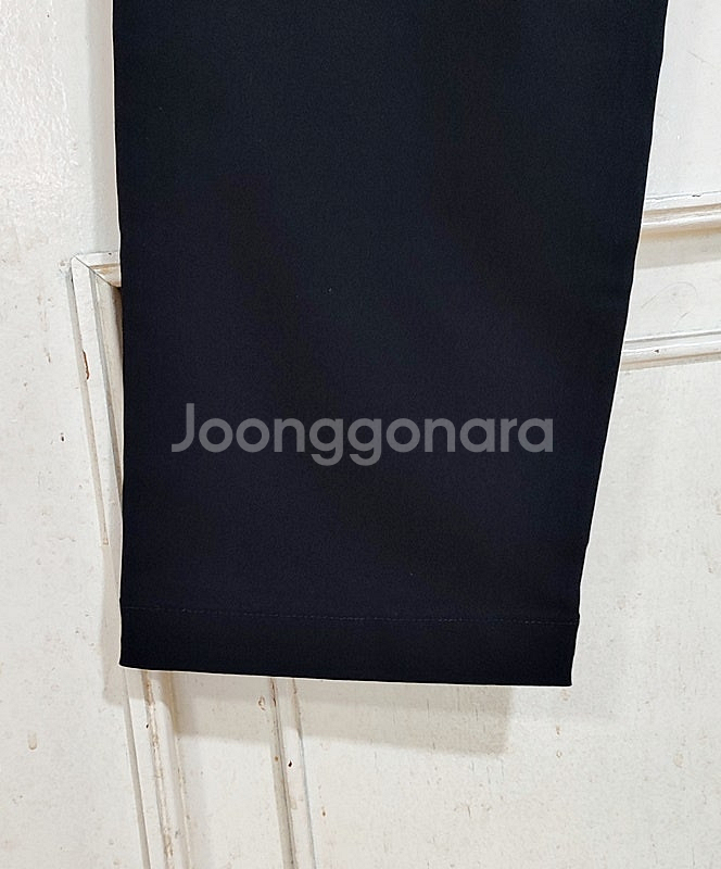 새옷 카고팬츠34 블랙 스판바지 여름바지 테이퍼드 남성--5