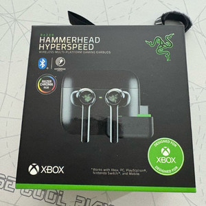 레이저 해머헤드 하이퍼 스피드 xbox 무선 이어폰