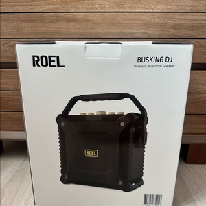 로엘 버스킹 dj 블루투스 스피커 새상품 팝니다.
