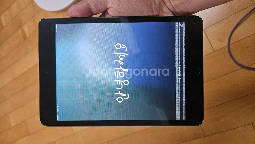아이패드 미니5 셀룰러 64g 하자--2