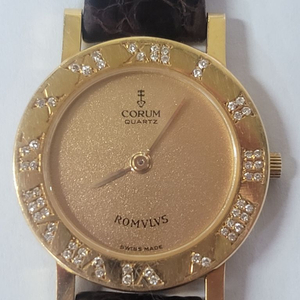 시계 여성 금통 CORUM ROMVLVS 쿼츠 18K