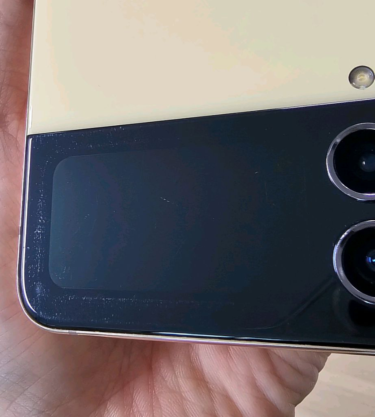 갤럭시 Z 플립 4 핑크골드 256GB 중고--7