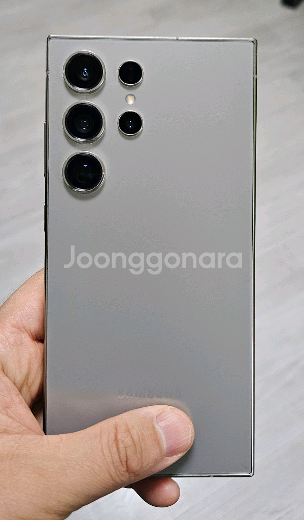 갤럭시 S24울트라 티타늄그레이 256GB A급 싸게--1