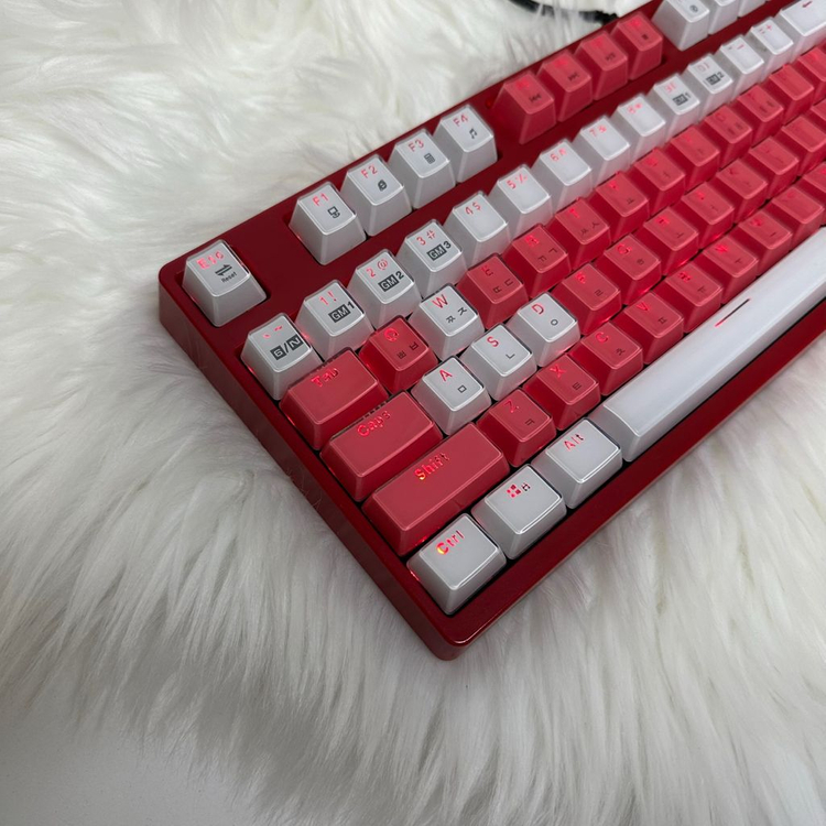 앱코 K8800 체리 광축클릭 기계식게이밍키보드--1