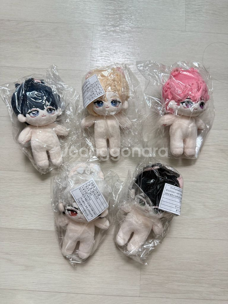 플레이브 비공굿 포둥플브 솜인형 일괄 원가양도--1