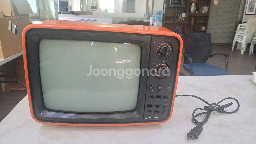 금성소형 TV--0