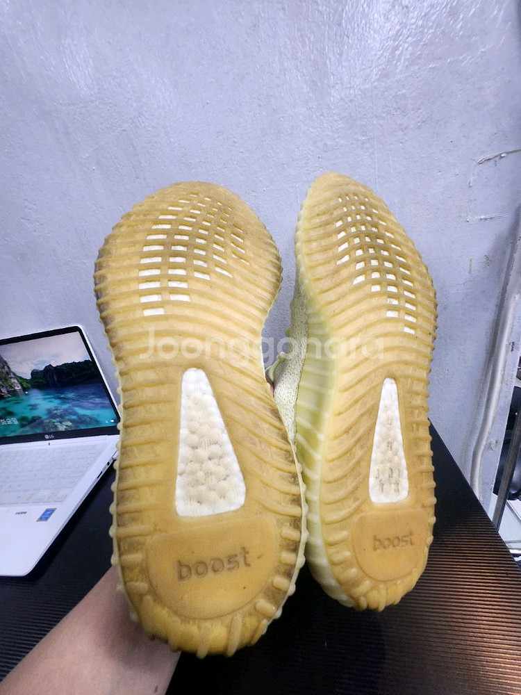 (정품)아디다스 이지부스트 350V2 버터(J 270)--6