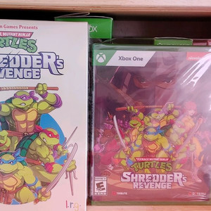 xbox 리미티드런 닌자거북이 슈레더의 복수