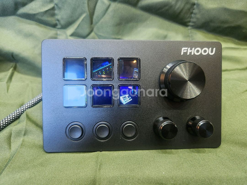 FHOOU N3 LCD 라이브 콘텐츠 제작 컨트롤러--0