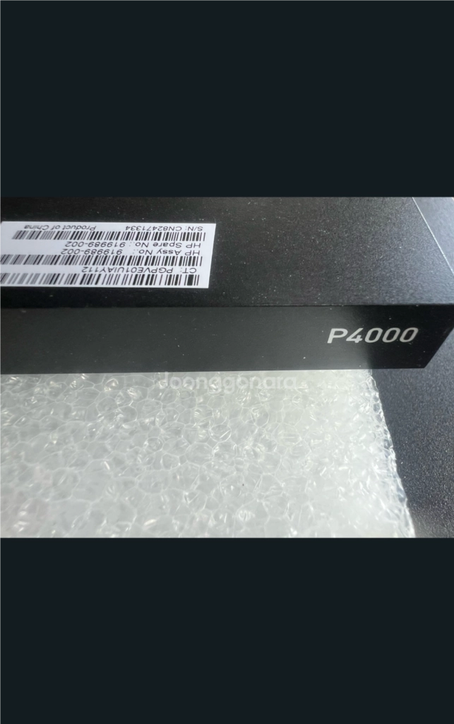 엔비디아 쿼드로 P4000 그래픽 카드팝니다 이미지