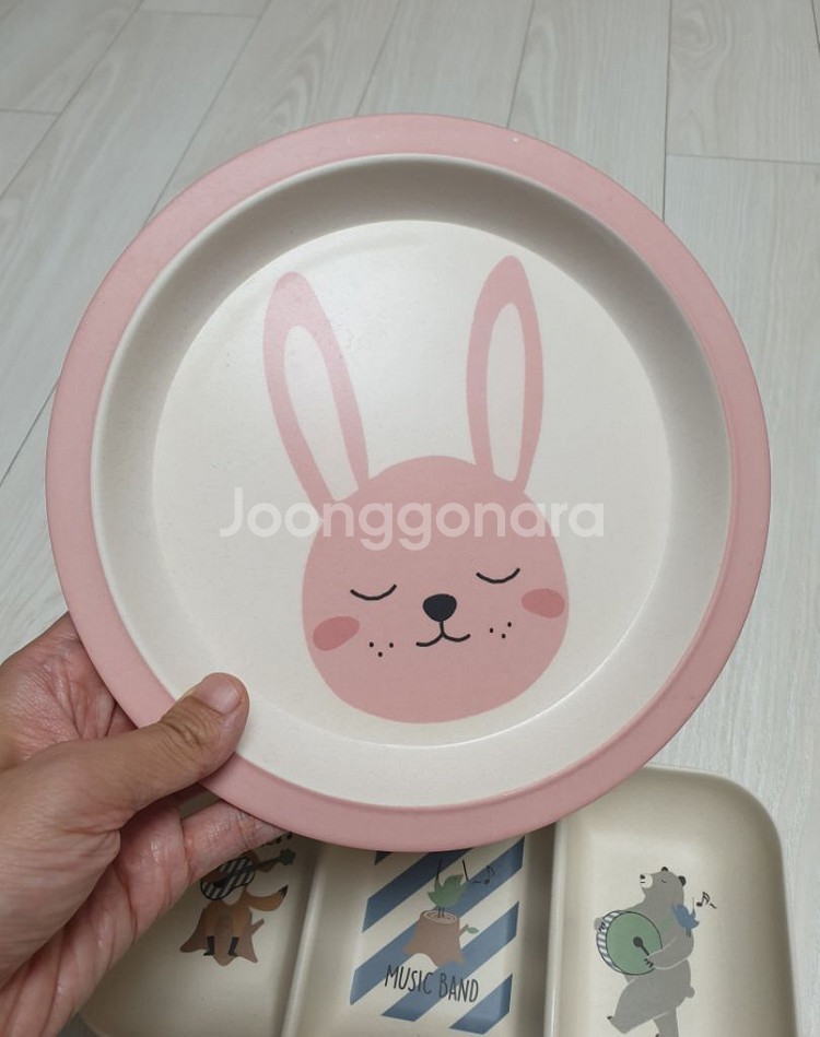 (미사용) 모던하우스 캐릭터 접시 3개 일괄--2