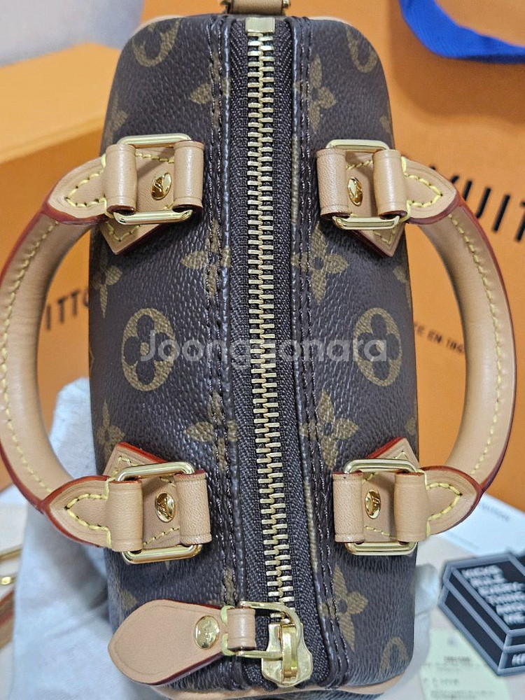 루이비통 나노 스피디 모노그램 브라운--3