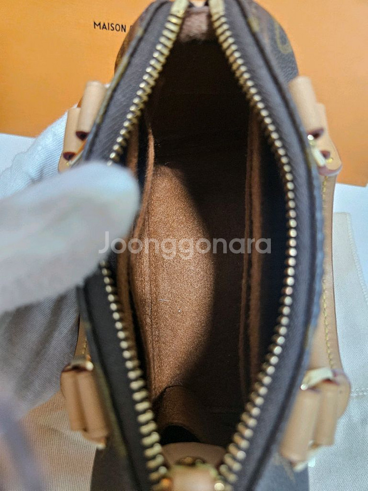 루이비통 나노 스피디 모노그램 브라운--9