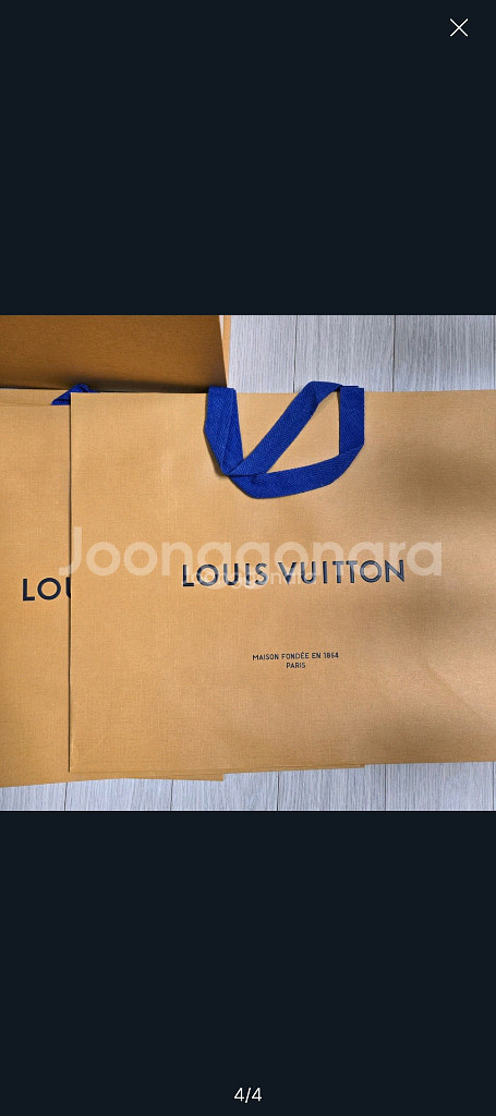 정품) 명품 루이비통 신발박스5개+쇼핑백 5개 팝니다--3