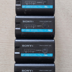SONY BP-U60 리튬 이온 배터리