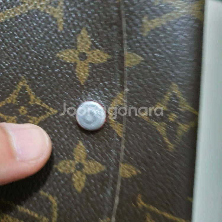 정품 루이비통 여성 장지갑--1