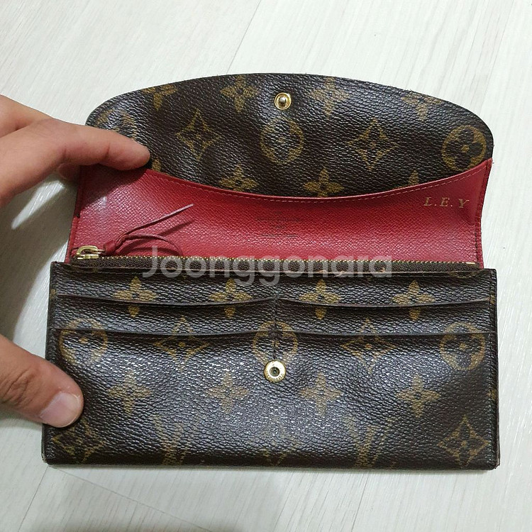 정품 루이비통 여성 장지갑--3