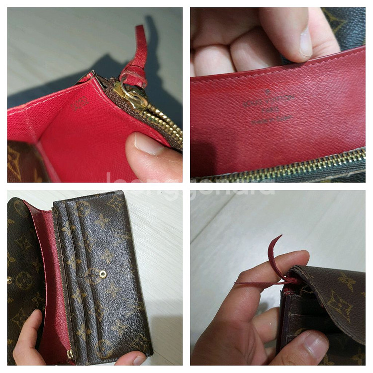 정품 루이비통 여성 장지갑--8