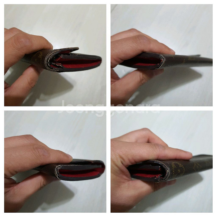 정품 루이비통 여성 장지갑--5