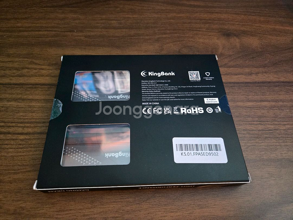 킹뱅크 하이닉스 a다이 32g 6000MHz--0