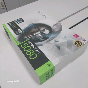 (미개봉)갤럭시 지포스 RTX5080 EX GAMER