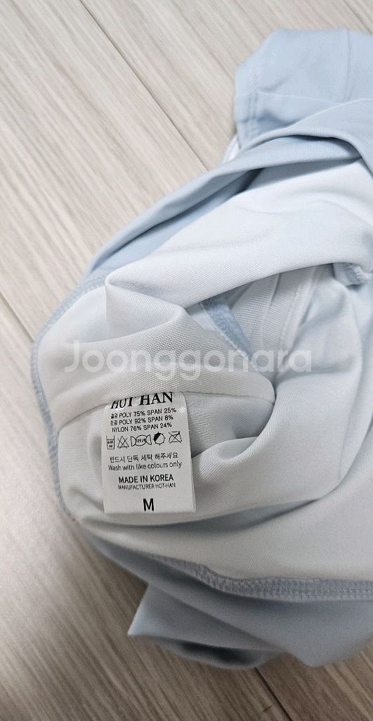 (반택포)핫한 폴웨어 블레스 셔링탑S/ 로우쇼츠--4