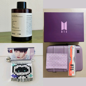 일괄) 방탄 머치박스 5 캐리어, 인디고 남준 디퓨저