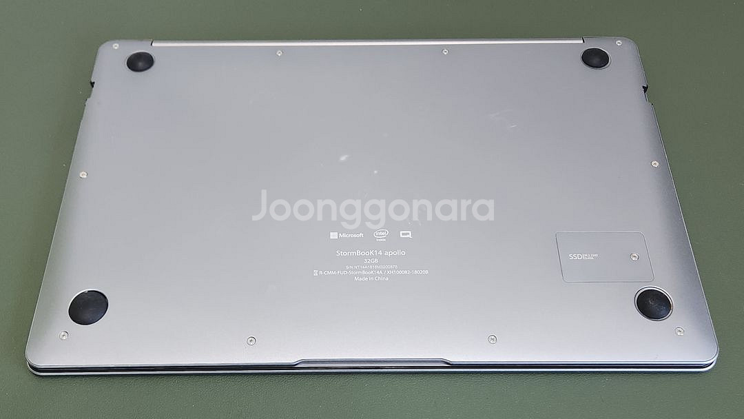MUZ 스톰북 셀레론-5세대 A급 노트북 FHD SSD--3