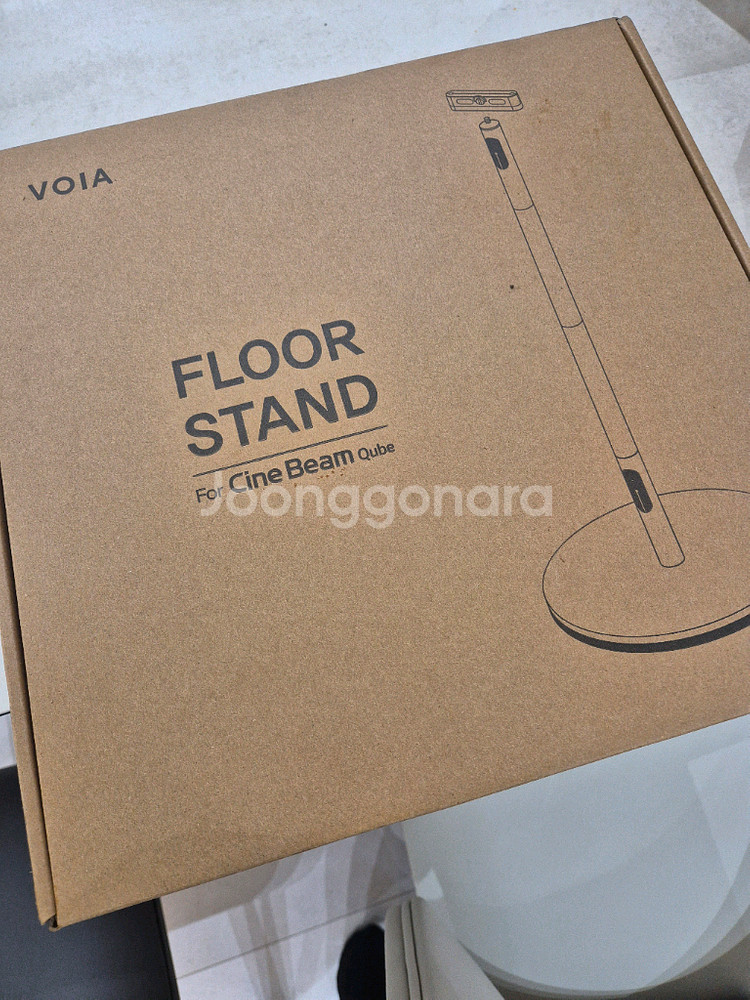 LG 시네빔 큐브 HU710PB+VOIA 플로어 스탠드--1