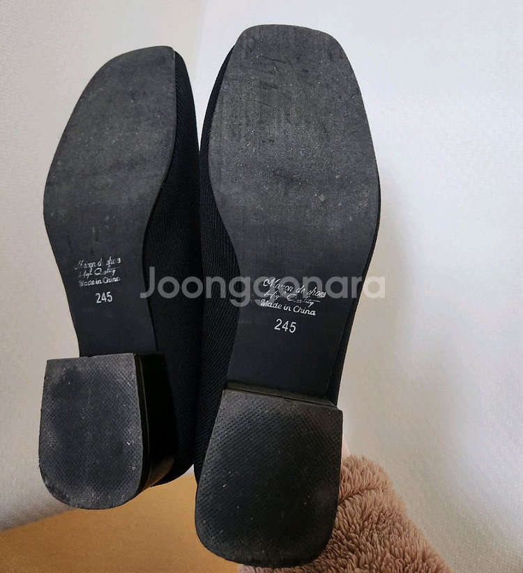 언니구두 인생삭스부츠 워커 굽 3.5cm 245mm--1