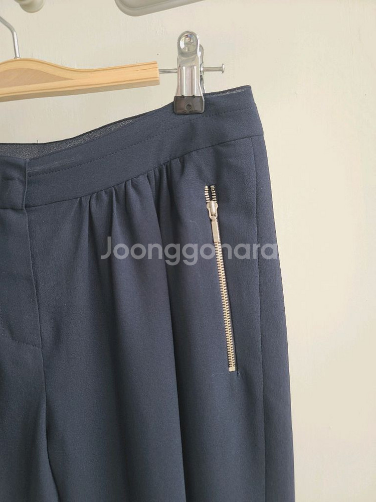 여성 여름 바지 시원한 팬츠 네이비 55--1