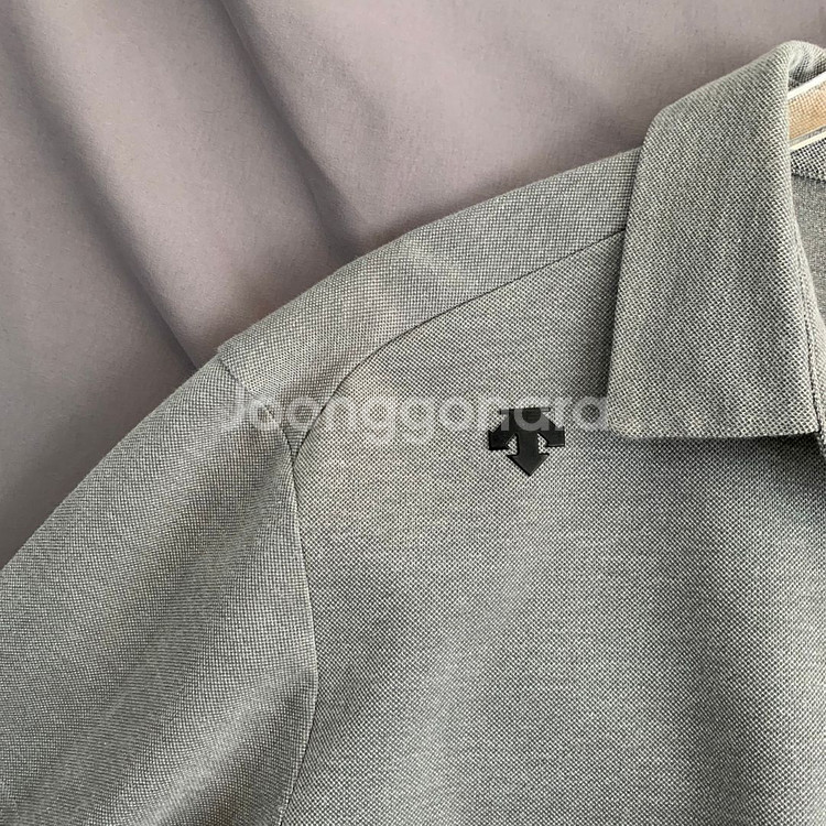 105 XL 데상트 골프 기능성 PK 폴로 반팔 카라티--2