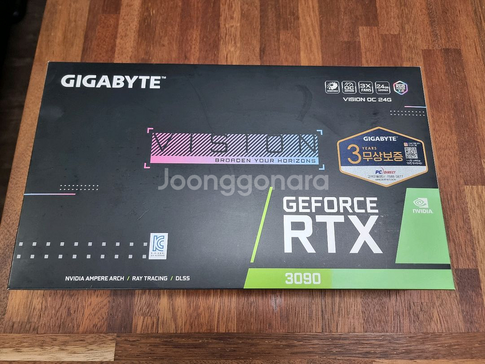GIGABYTE RTX 3090 VISION OC--1