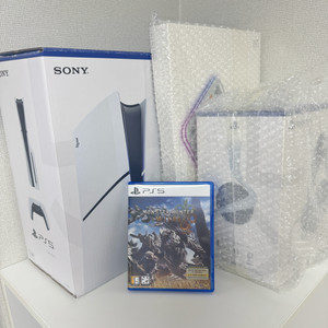 PS5 Slim+무선헤드셋(몬헌CD+스텐드 쿨러)